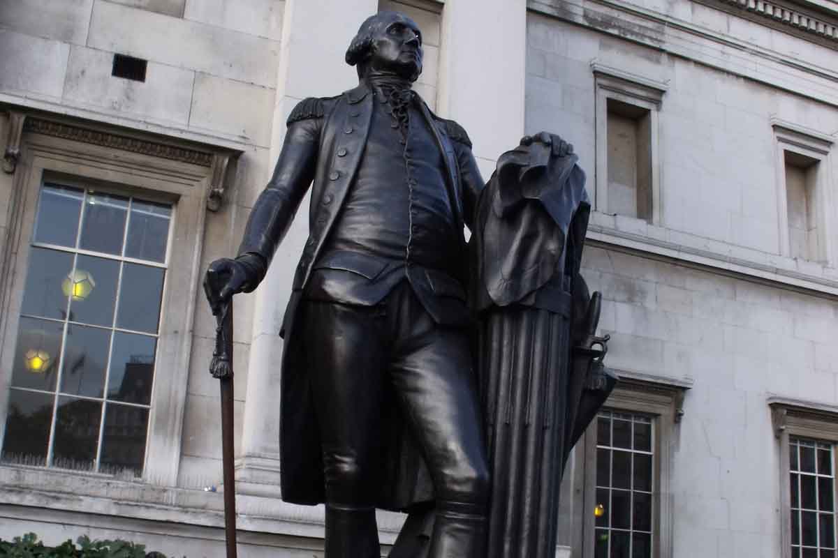 Why George Washington's Statue In London Doesn't Touch British Soil ...